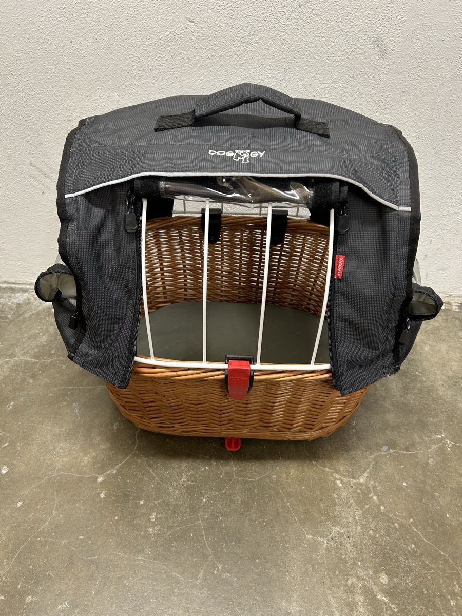 Cucce & Letti: Doggy basket Klick-Fix Velokorb – Usato da Luzern venduto da Juhui06