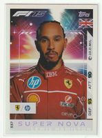 2025 Topps F1 Turbo Attax Formel 1 Lewis Hamilton Super Nova