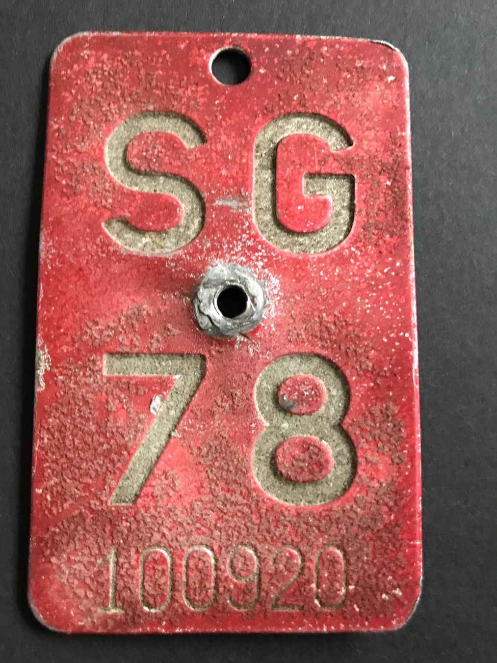 Insegne: SG 78 – Usato da Feldmeilen venduto da Allerlei3112