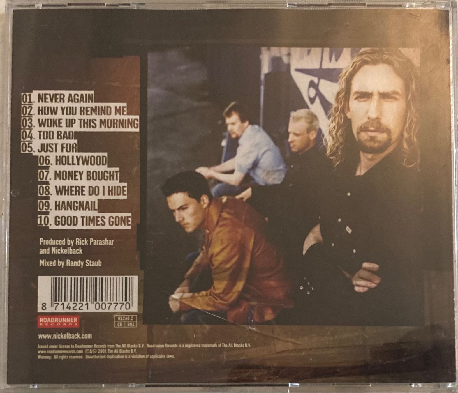 CD: NICKELBACK - SILVER SIDE UP – Usato da Poliez-Pittet venduto da Newtown-Records 1