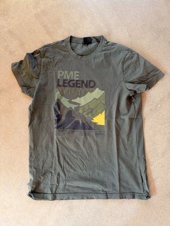 PME Legend T-Shirt oliv Grösse M kleiner Defekt