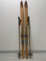 Ski (FA 2), fahrbare Ski, ohne Kanten, in top Zustand
