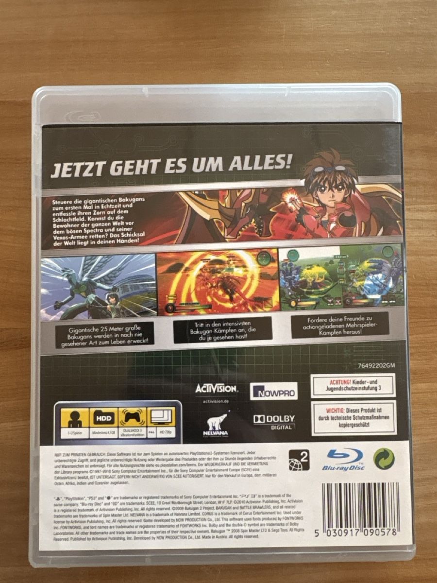 Giochi: PS3 Game Bakugan Beschützer des Kerns – Usato da Rümlang venduto da resale35 1