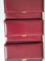 3x Damen Leder Portemonnaie Vintage Geldbörse