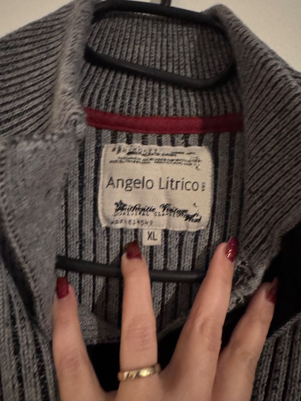 C&A Maglioni & Felpe: Grauer Herren Strickpullover, Grösse XL – Usato da Künten venduto da bel_6wn2 3