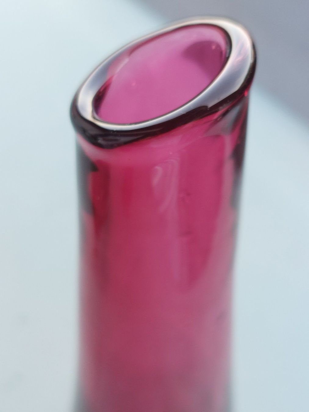 Vasen & Gefässe: Solifleur Glasvase, ,pinkfarben – Gebraucht aus Hergiswil NW von maiette-23.N 2