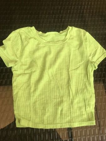 Mädchen T-Shirt Hellgrün XS