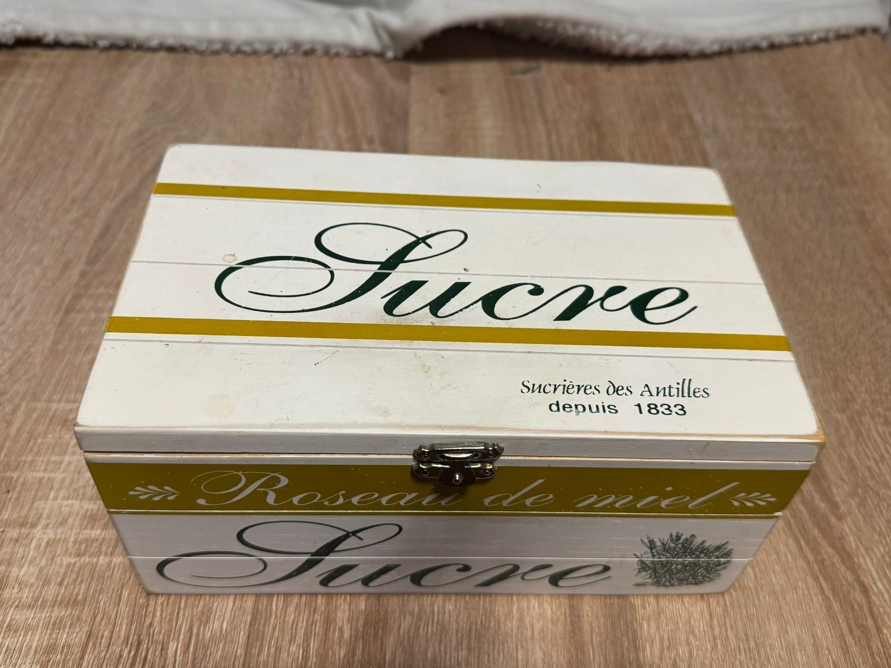 Sucriers: Holzbox "Roseau de miel" Sucre – D'occasion à Egg b. Zürich par Brocki_Insel_Egg 1
