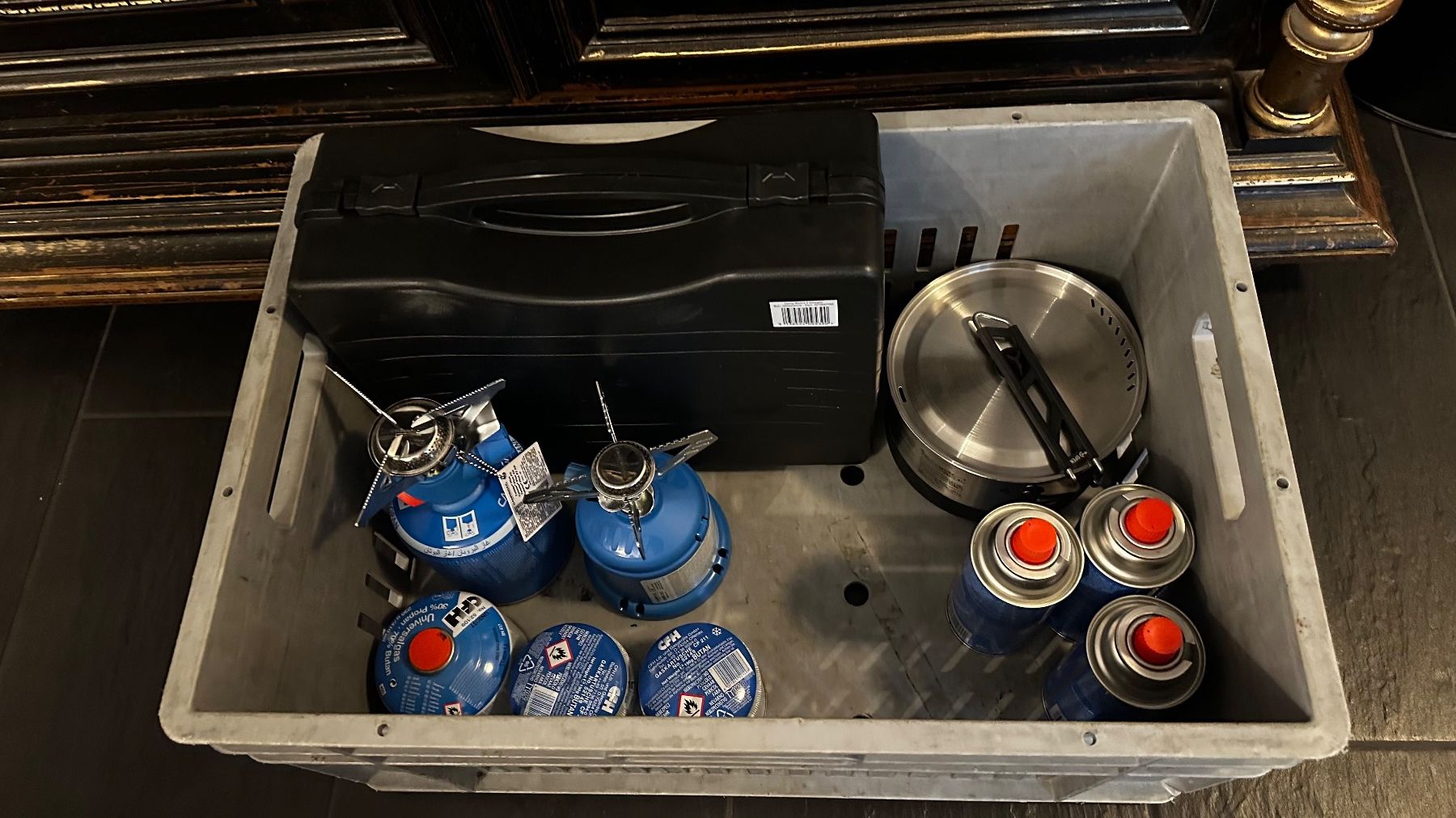 Cucine complete: Camping Gas Kocher + Zubehör – Usato da Reidermoos venduto da Sada13