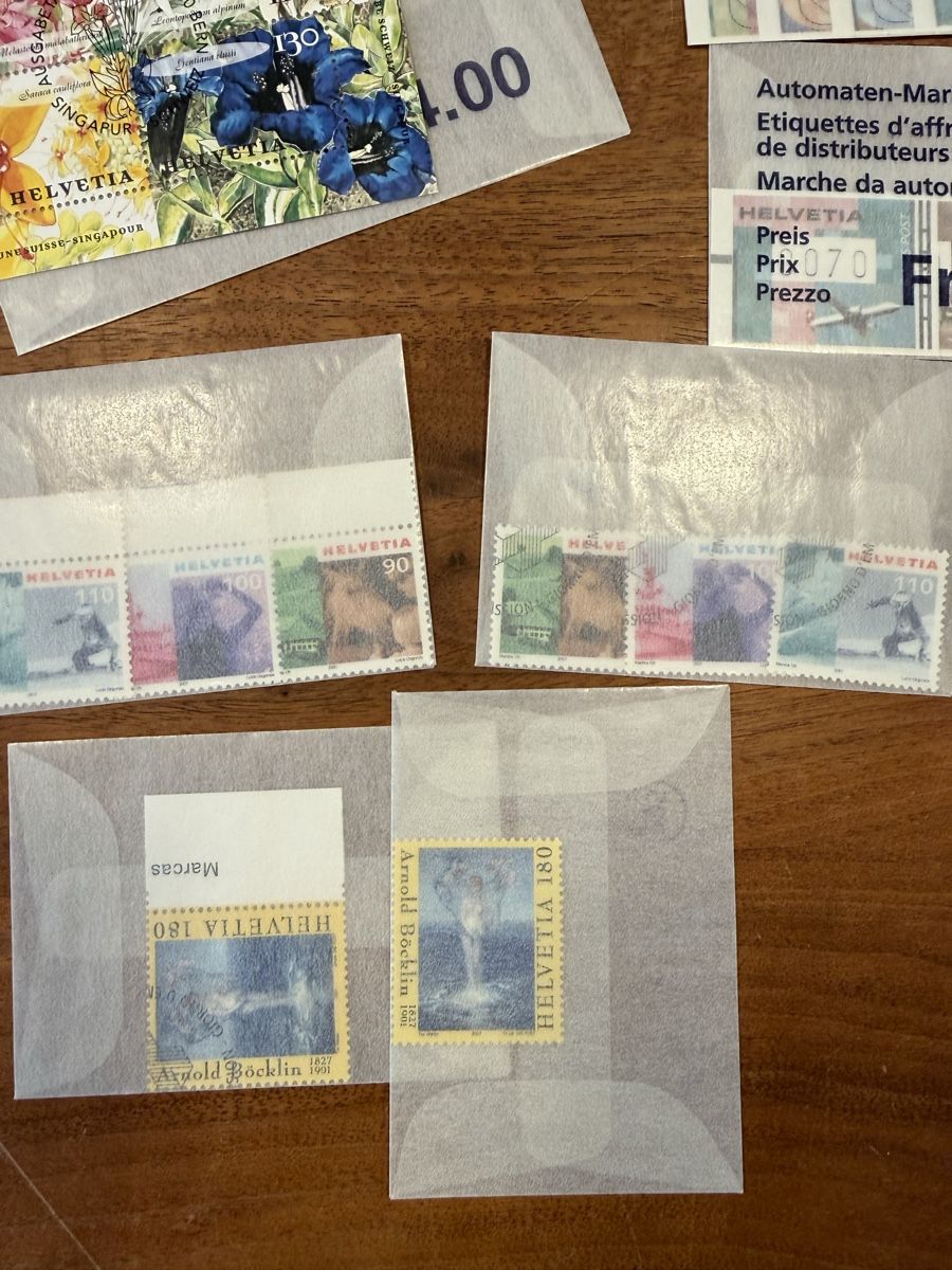 Tous les timbres: Briefmarken 2001 diverse – Neuf (Voir description) à Altdorf UR par Sanna08 7