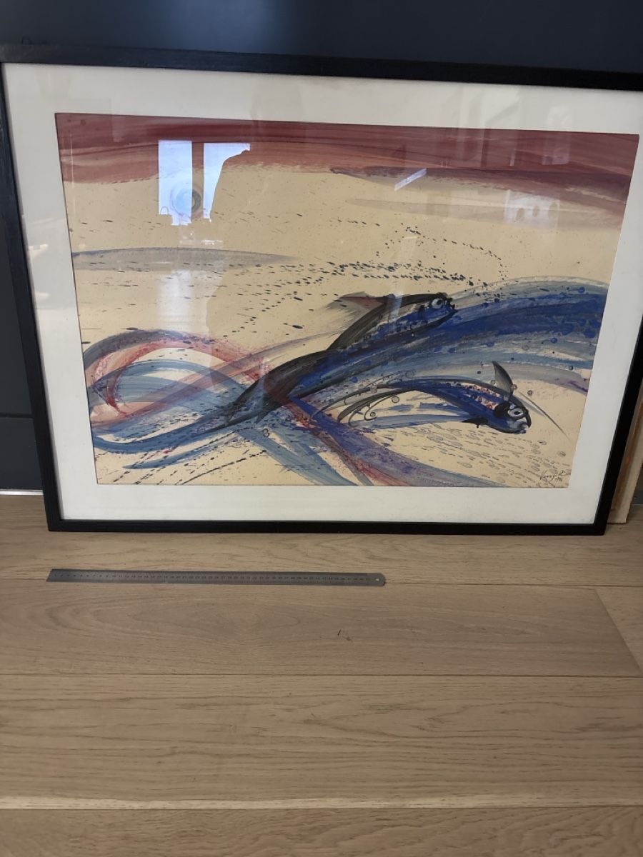 Gemälde: Grand tableau de Gerold Veraguth – Gebraucht aus Estavayer-le-Lac von bde_mc5x