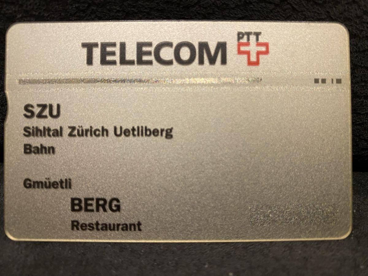 Telefon- & Taxkarten: P-taxcard – Gebraucht aus Lausanne von babacard10 1