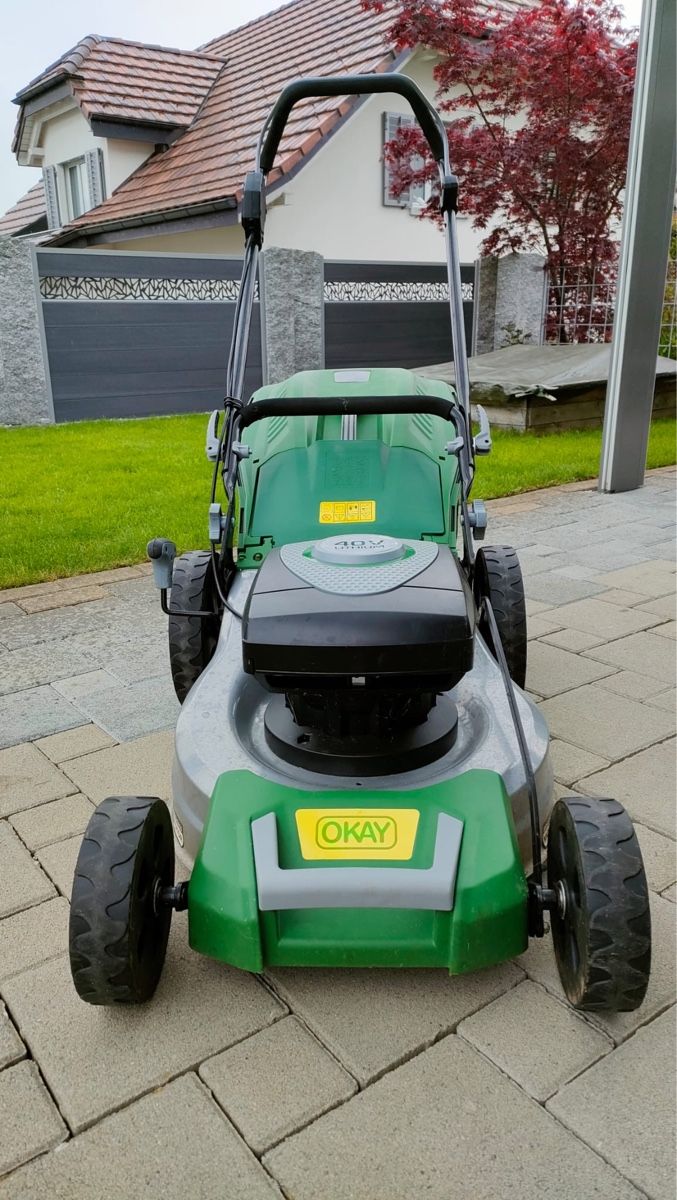 Rasenmäher: Rasenmäher Akku Okay  – Gebraucht aus Arni AG von  1