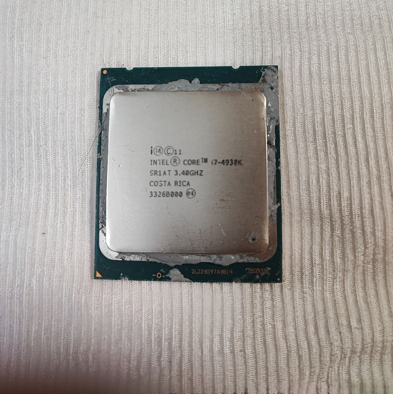 Intel Elektronikbauteile: Intel Core i7-4930K 3.4GHz Six Core (SR1AT) Processor – Gebraucht aus Zollikofen von zar_j67f