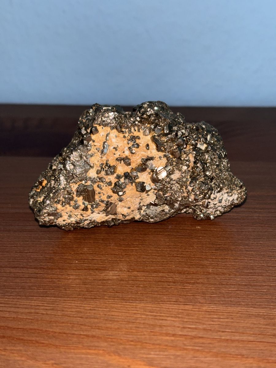 Mineralien & Heilsteine: MINERAL PYRIT - Katzengold - Hervorragender Stein – Neu (gemäss Beschreibung) aus Arlesheim von MR_M_B 1