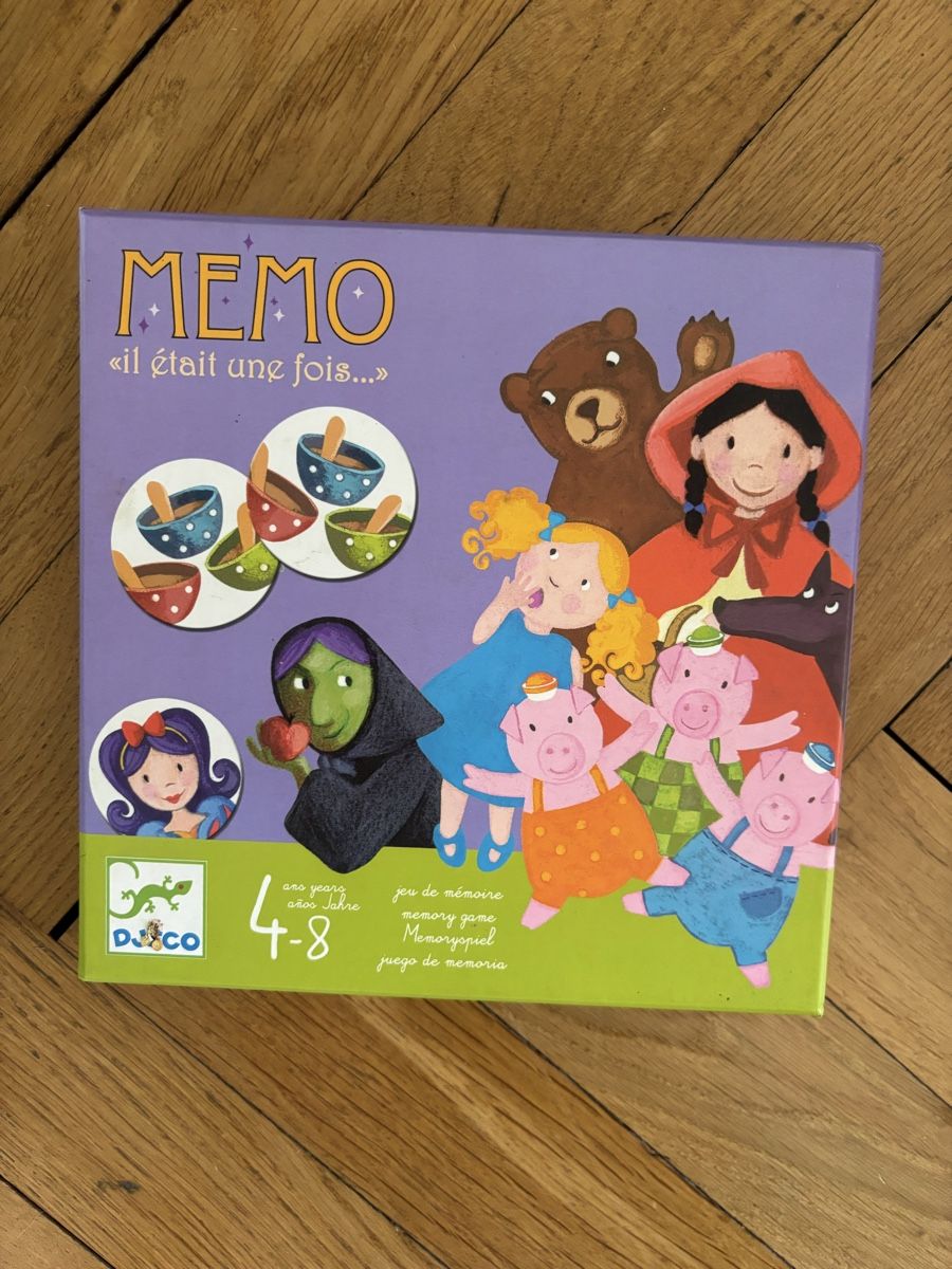 Djeco Jeux: Memory ludique – D'occasion à Neuchâtel par mal_9tg9