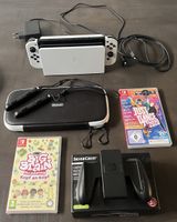 Nintendo Switch OLED Konsole Set mit Spielen