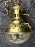 Vintage Schiffslampe Lampe Messing Eram Italien Marinelampe