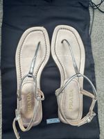 Sandali Prada donna pelle oro tg. 35.5 usati