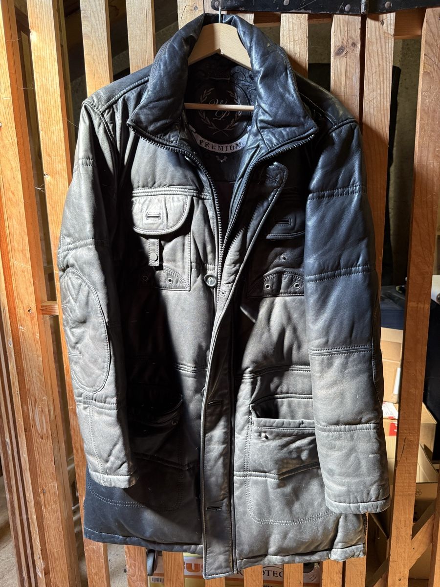 Jacken: Lederjacke schwarz, gefüttert – Neu (gemäss Beschreibung) aus Münchwilen AG von Nexxi