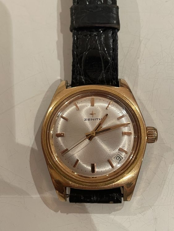 Boîtier De Montre Zenith Mécanique - Modèle Militaire 30 Mm, Référence F1091, Occasion