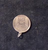 France1934 pièce de 10 Fancs (pendentif) ARGENT parfait état