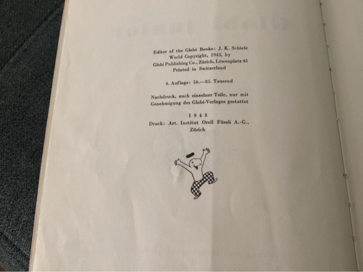 Bücher: GLOBI JUNIOR 1948 – Gebraucht aus Münchenstein von NoSu98 1