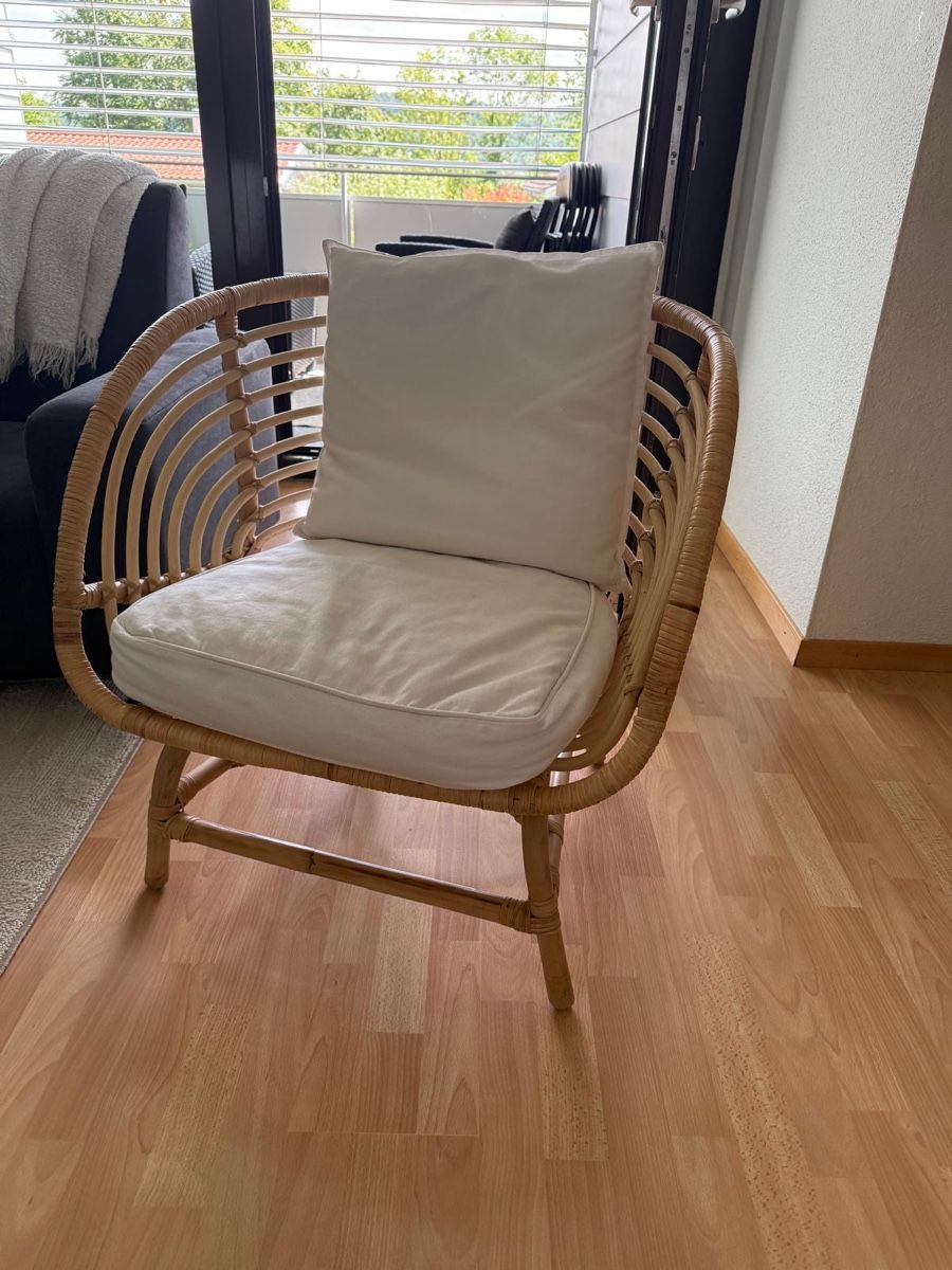 Ikea Fauteuils: Rattansessel inkl. Kissen  – Neuf (Voir description) à Erlinsbach par Floyd_connor