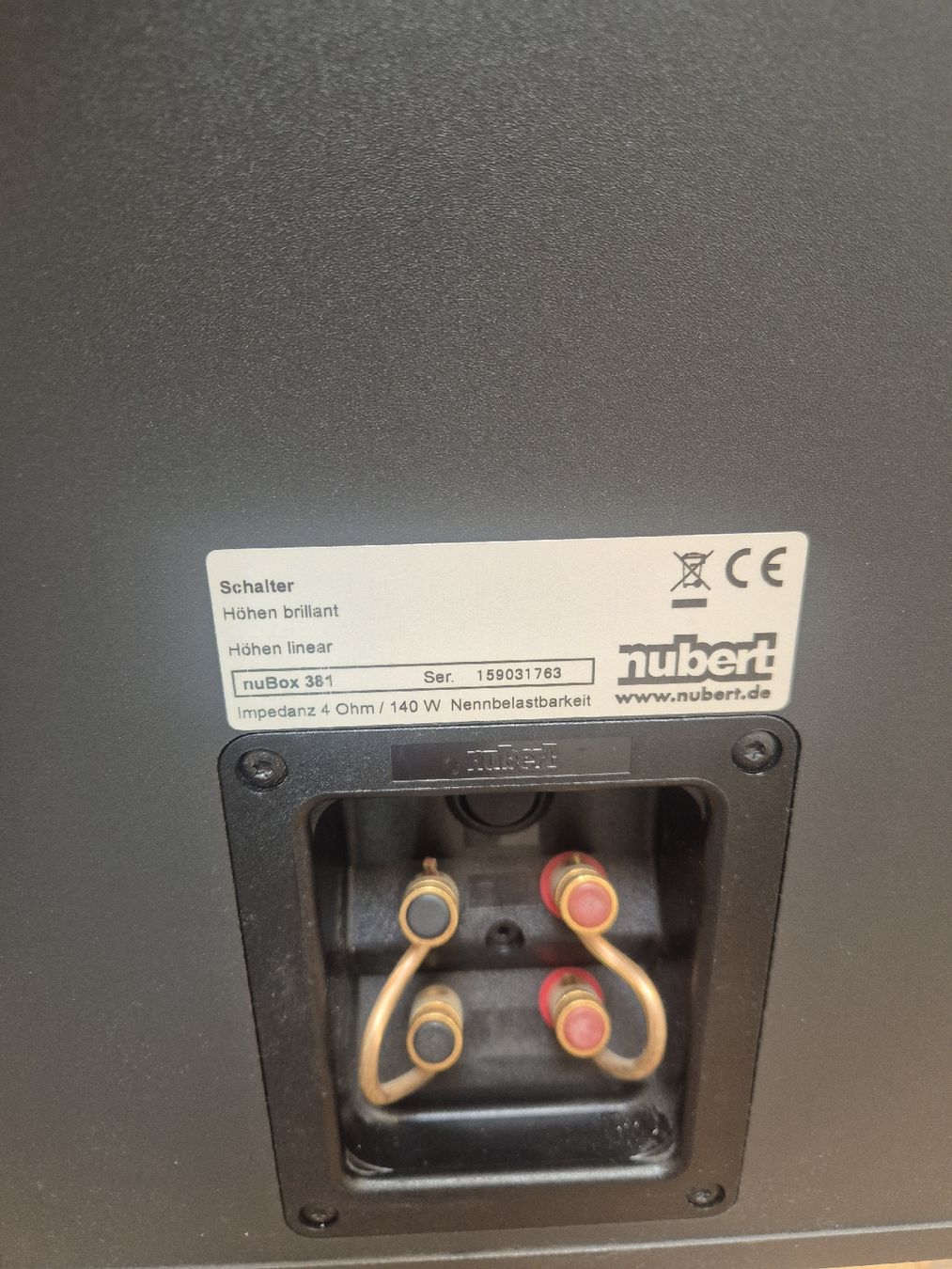 Nubert Casse acustiche: 2x Nubert Nubox 381 Lautsprecher – Usato da Zürich venduto da Sands02 3