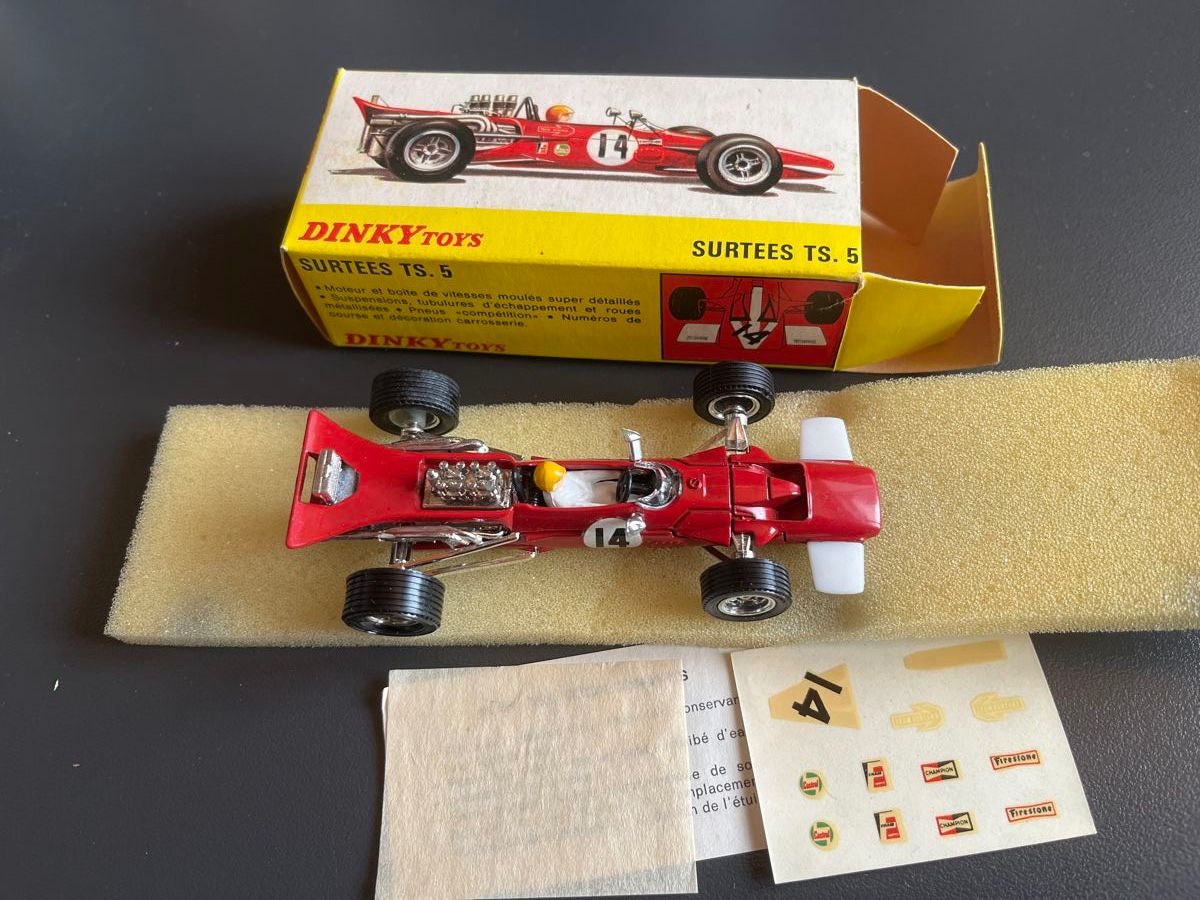 Dinky Toys Modellini d'auto: Dinky toys Surtees TS.5 – Usato da Goumoens-la-ville venduto da sfornallaz