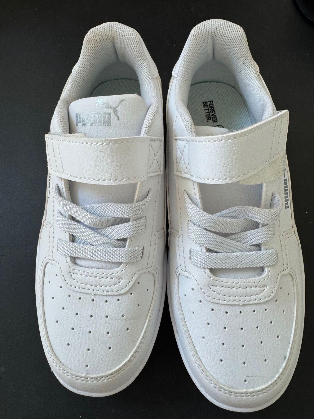 Puma Chaussures hommes: Puma enfant, taille 35, blanches, comme neuves! – Neuf (Voir description) à Chatelaine par lae_7h8n