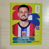 Aron DONNUM, NOR 17, Panini WM 2026