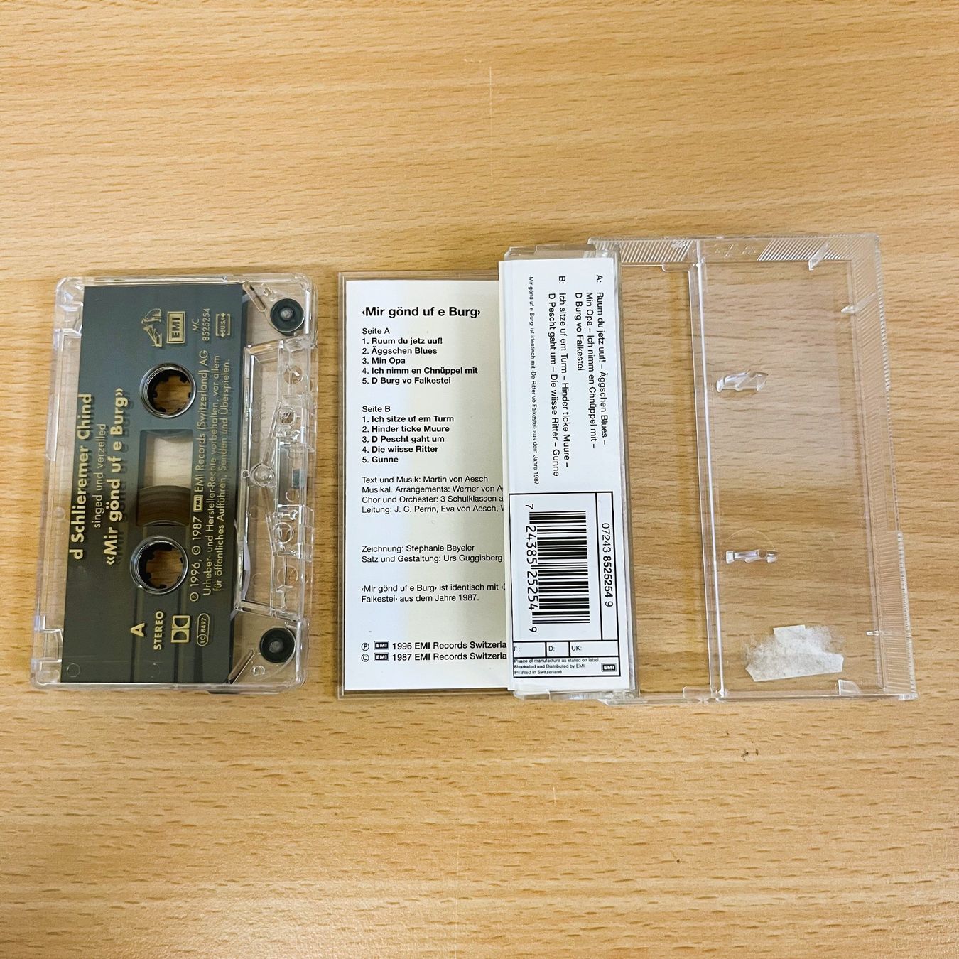 Musicassette: MC - d Schlieremer Chind - Mir gönd uf e Burg – Usato da Amlikon-Bissegg venduto da riestig 2