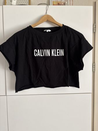 Top court noir Calvin Klein, taille M