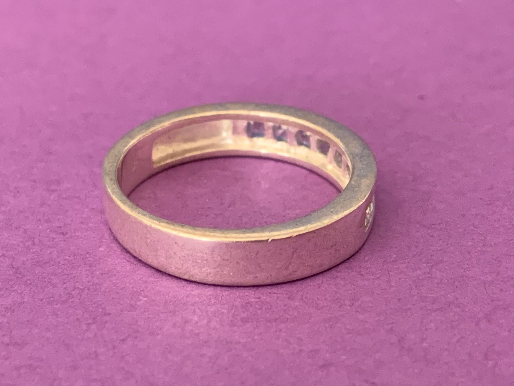 Ringe: Silberring hellblauer Schweif (55) – Gebraucht aus Laufen von belleskulptur 5