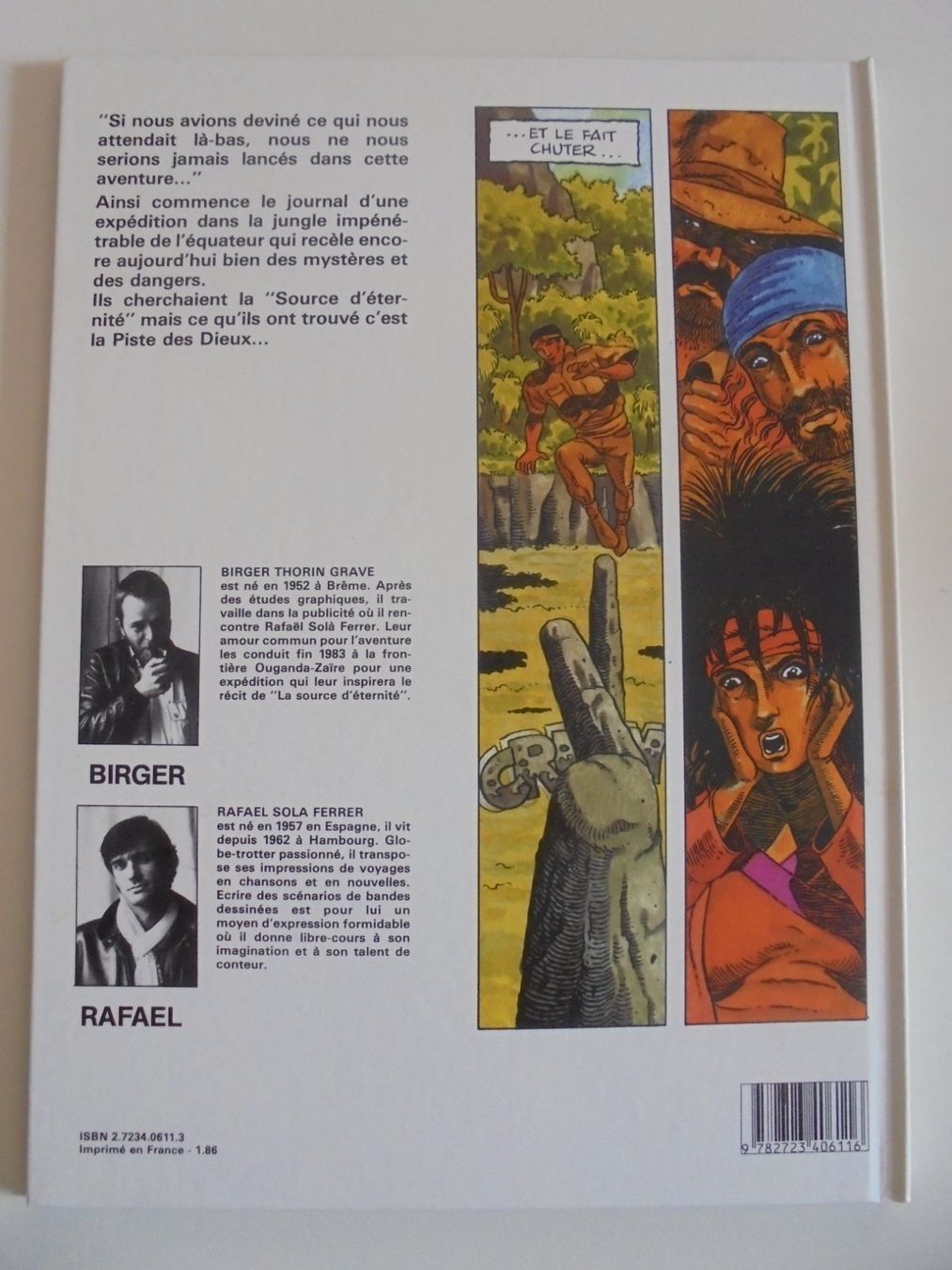 Fumetti: La source d' éternité " 1) les guerriers oubliés " – Usato da Eclépens venduto da Consuelo 1