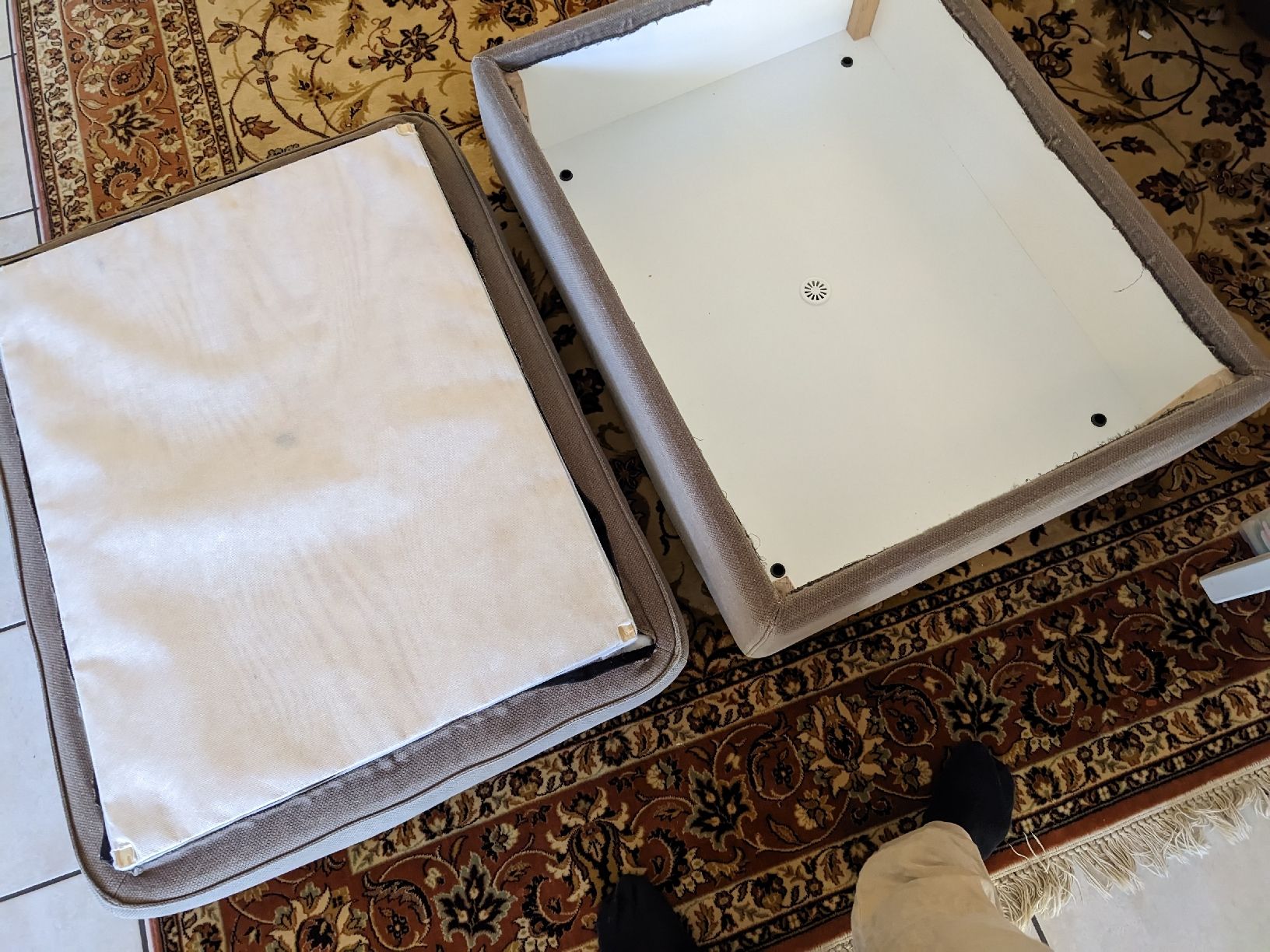 Ikea Hocker: Ikea Hocker Kivik – Gebraucht aus Suhr von der_poebel 1