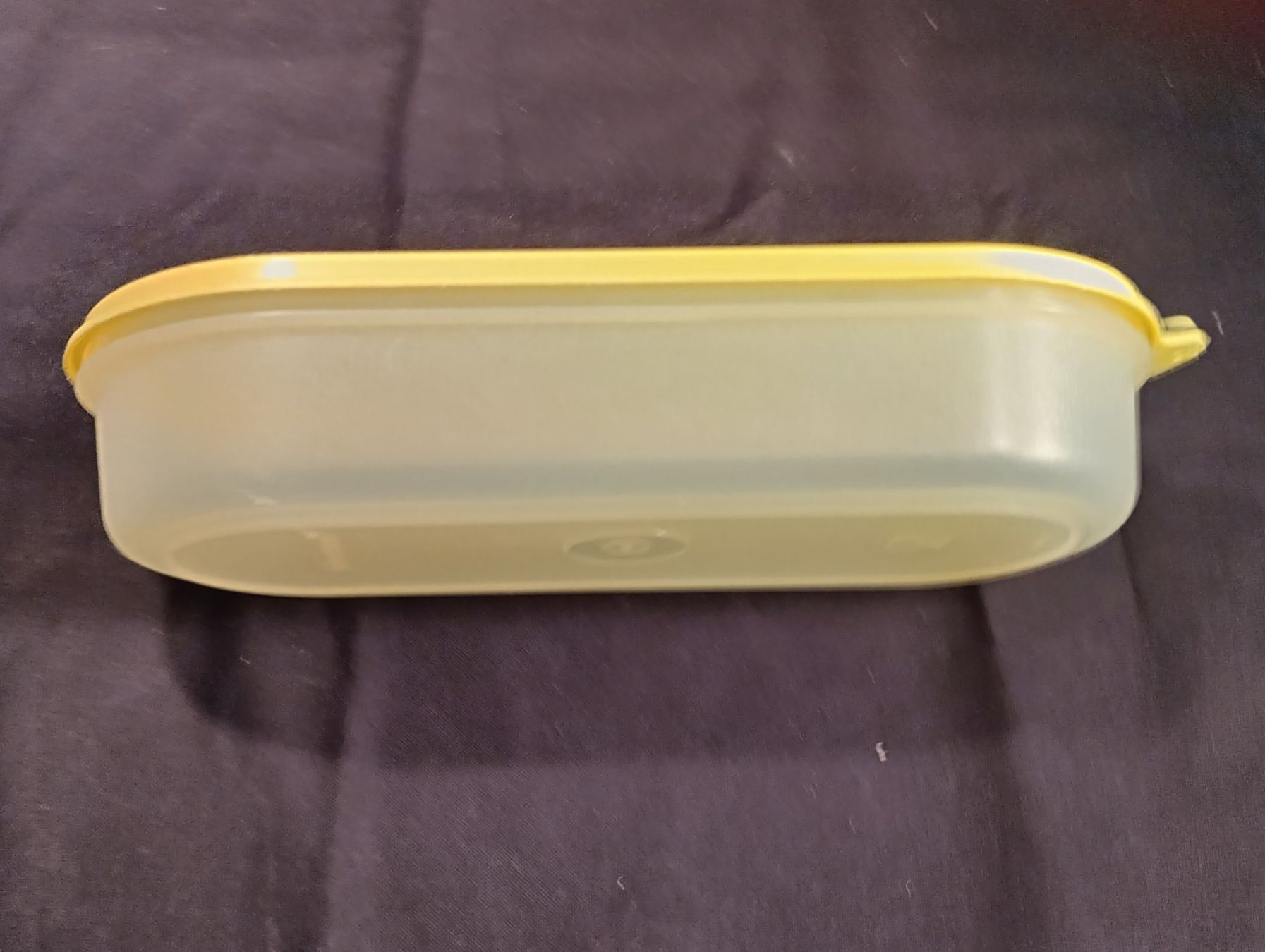 Tupperware Behälter & Ähnliches: Tupperware Behälter, gelber Deckel – Gebraucht aus Bellach von JingleCherry