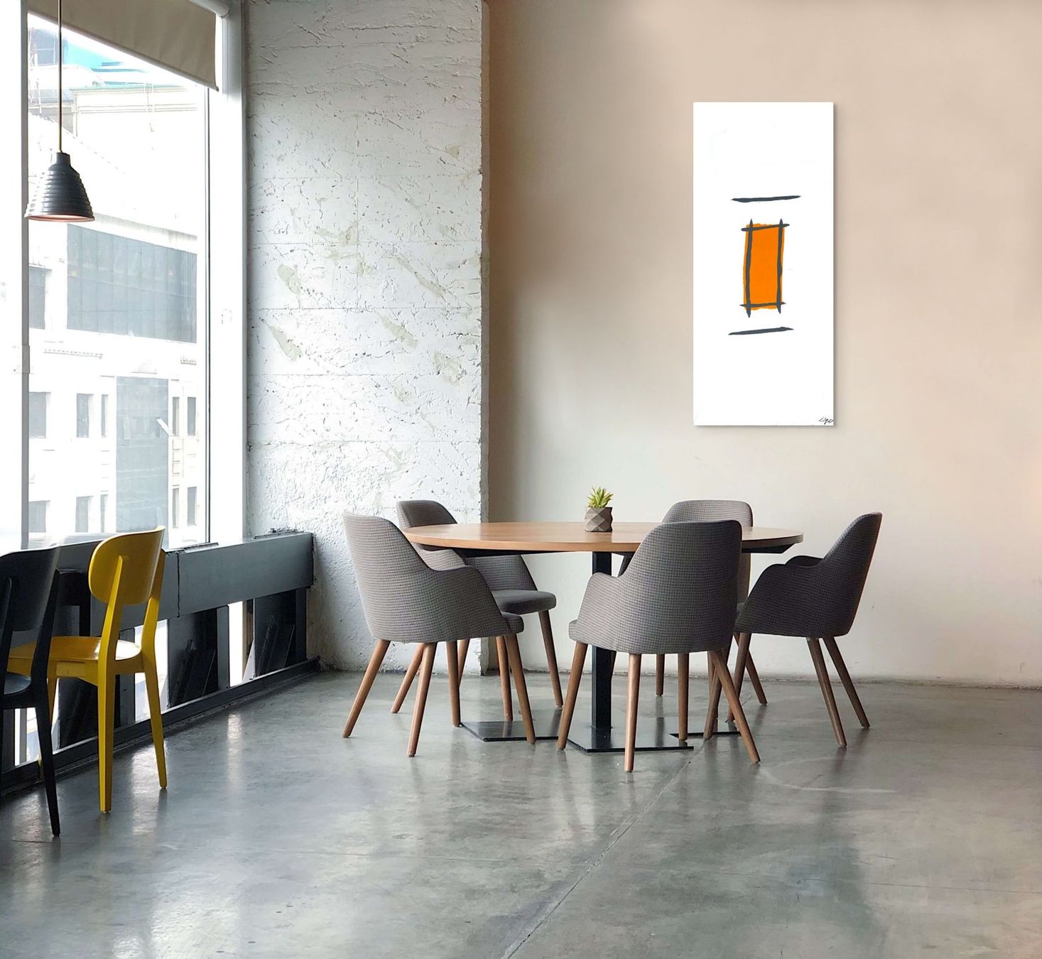 Dipinti: Gemälde "RELAX IN ORANGE" – Nuovo (secondo la descrizione) da Zug venduto da event_more 2