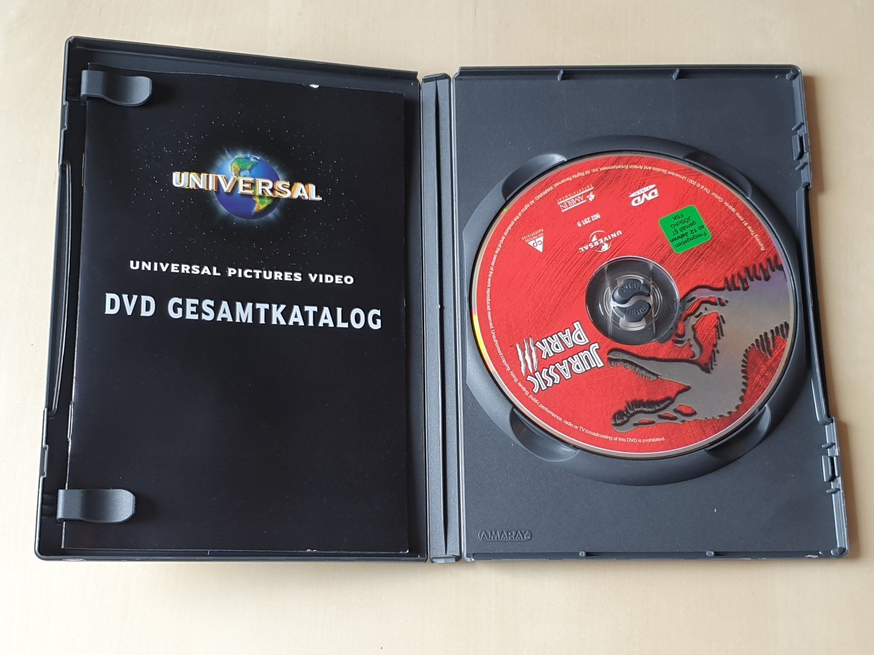 Tous les DVDs: Jurassic Park III – D'occasion à Stansstad par collectorsshop 2