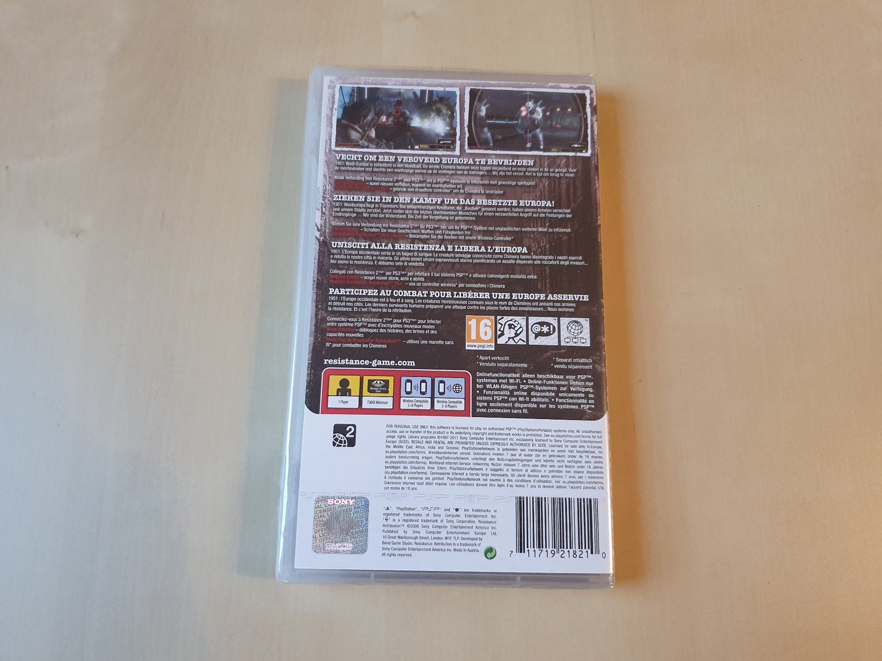 Sony Giochi: Resistance Retributon neu und ovp – Nuovo e nell'imballaggio originale da Stansstad venduto da collectorsshop 1