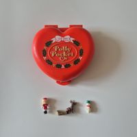polly pocket Noël Christmas bluebird