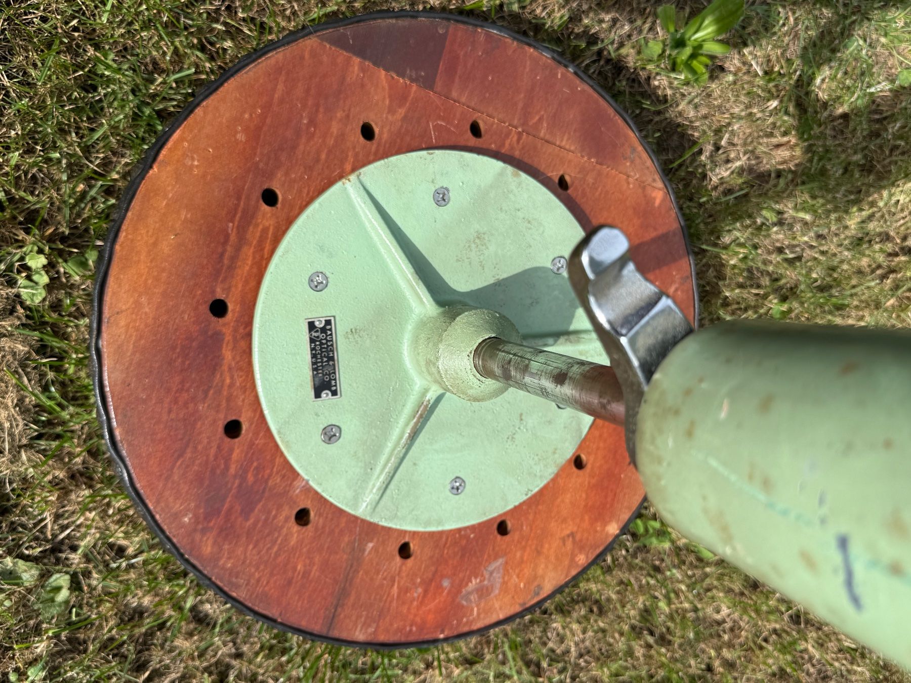 Hocker: Antiker Industriehocker – Gebraucht aus Zwingen von moje1 7