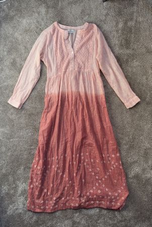 Robe longue Stella Forest T38 rose 