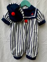 Superbe original ensemble bébé marin vintage NANIN'S 18mois