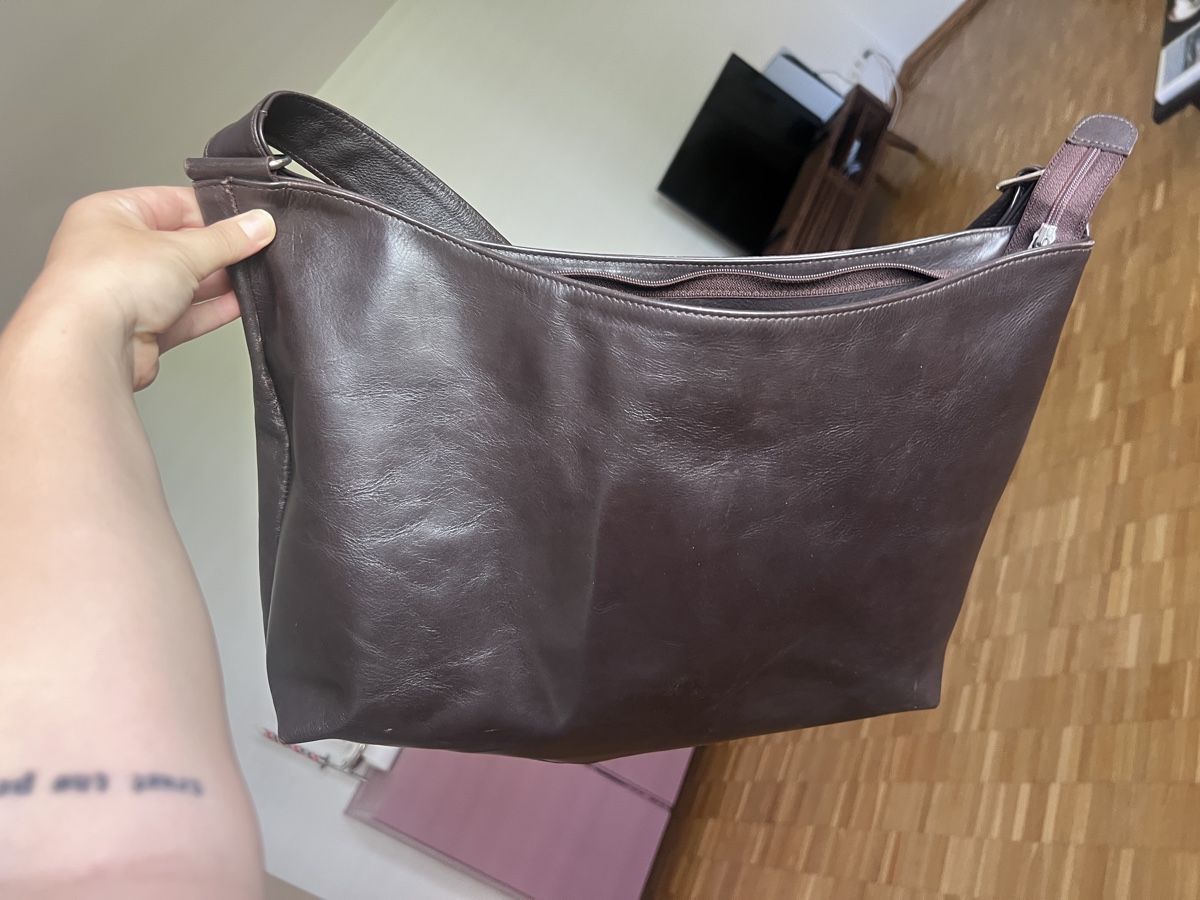 Borse: Crossbody Bag Leder braun  – Usato da Zürich venduto da mrck 1
