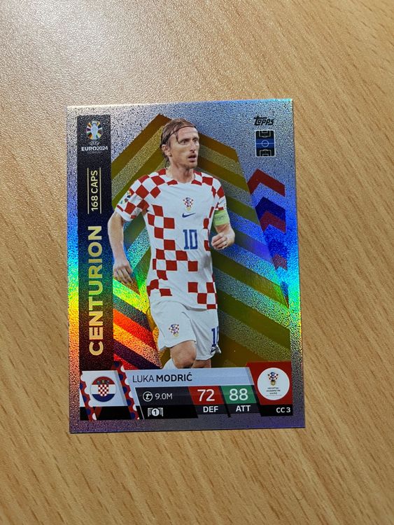 Topps Uefa Euro EM 2024 CRO 2 Luka Modric (Neu (gemäss Beschreibung