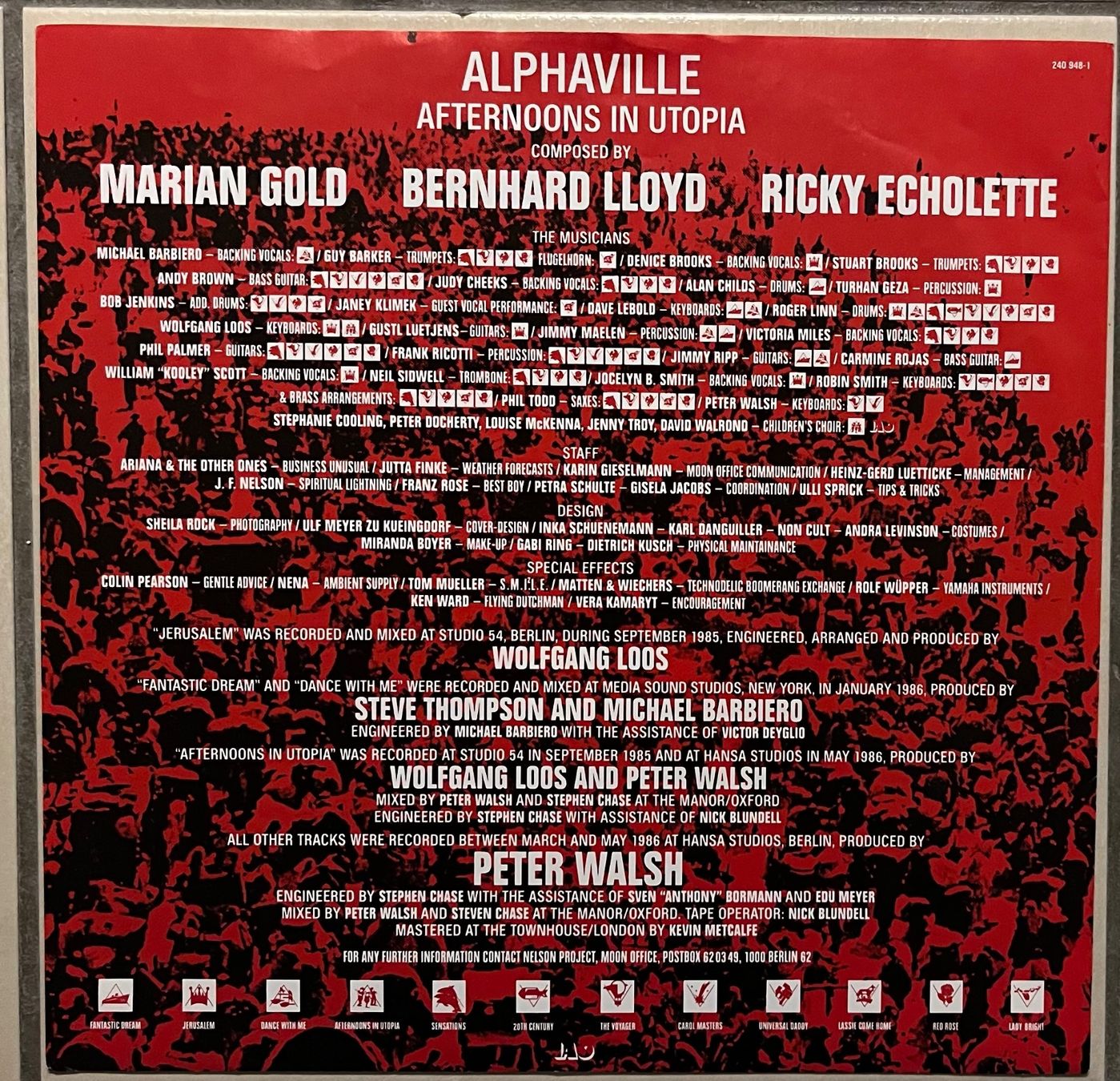 Schallplatten: ALPHAVILLE - AFTERNOONS IN UTOPIA - 33 Tours – Gebraucht aus Bussigny von vinyl-pas-cher 4