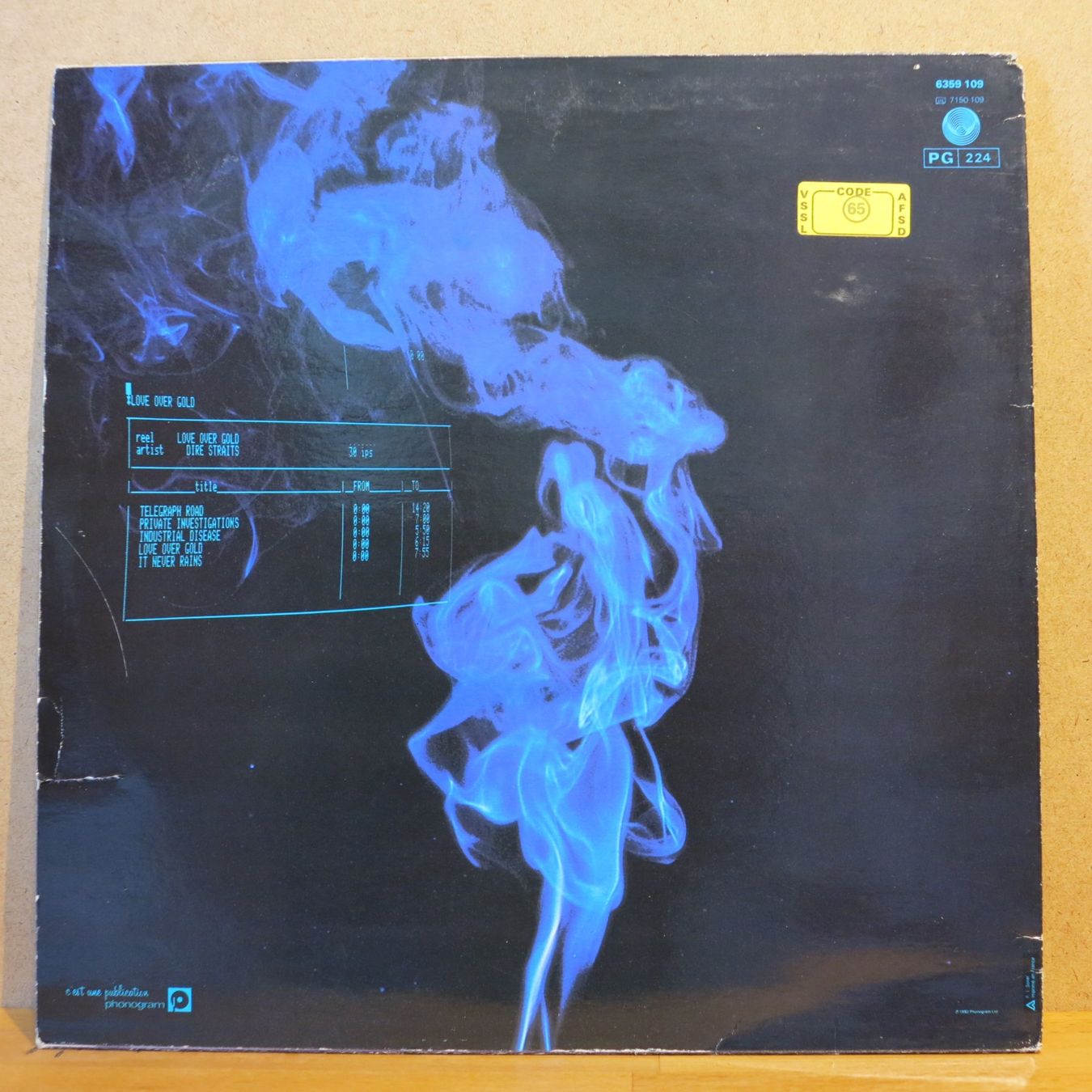 Dischi in vinile: Dire Straits - Love over  Gold / LP – Usato da Zürich venduto da Naim60 1