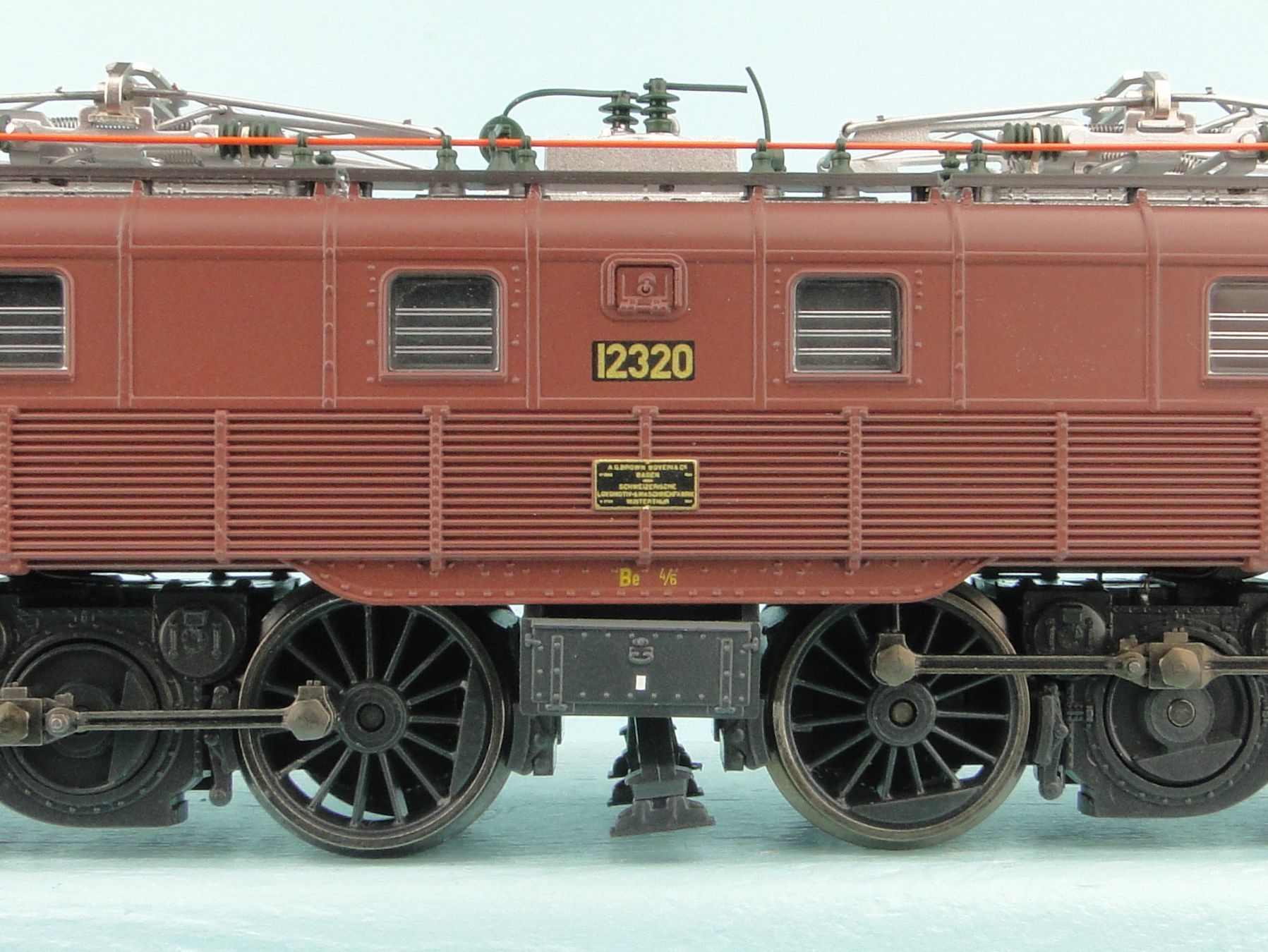 Roco Modellini di ferrovie: Roco 4191B SBB Be 4/6 braun – Usato da Bülach venduto da Albitrain 4